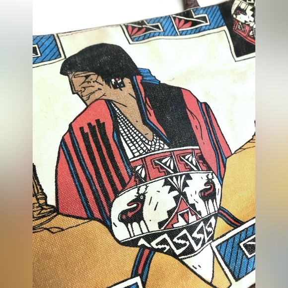 El Paso Saddle Blanket Company Bag South Western Purse - Picture 2 of 8